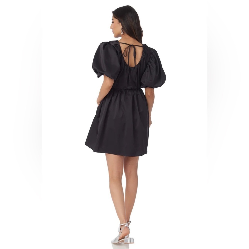 NEW CROSBY BY MOLLIE BURCH Raines Mini Short Sleeve Dress Black XS - Picture 3 of 8